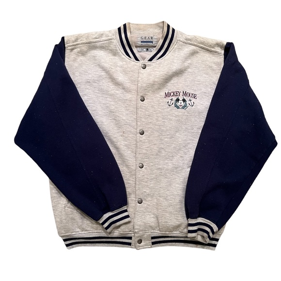Gear For Sports Jackets & Coats Vintage Grey Navy Mickey Mouse